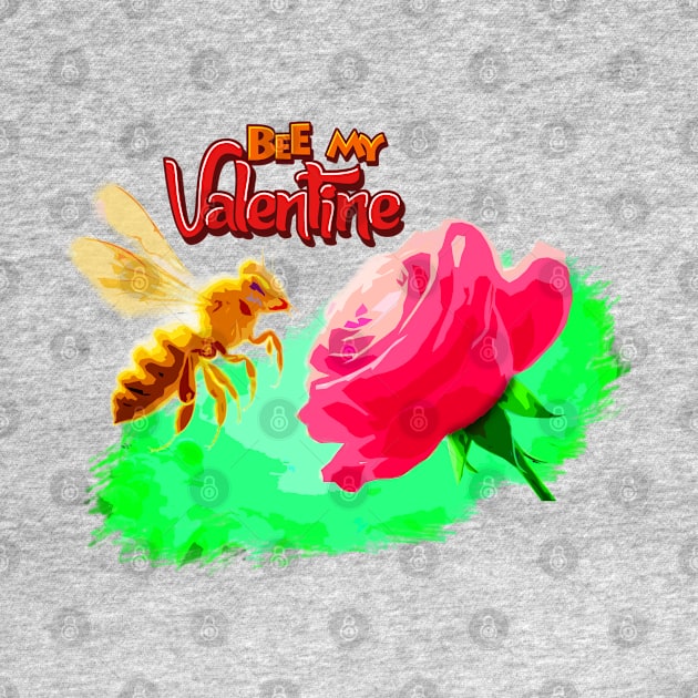 Bee my valentine by Abiarsa